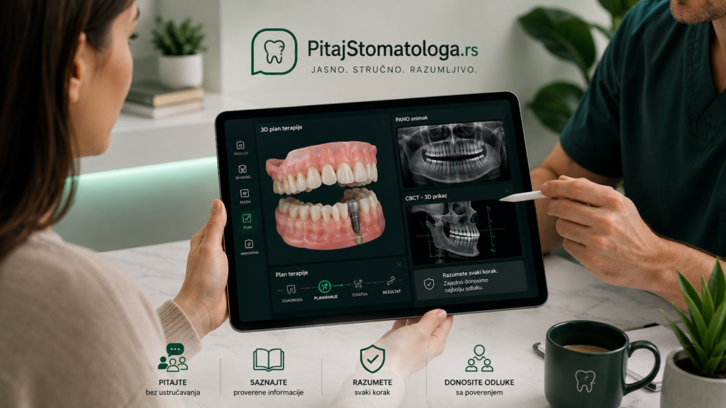 PitajStomatologa.rs – edukativni portal o zdravlju zuba